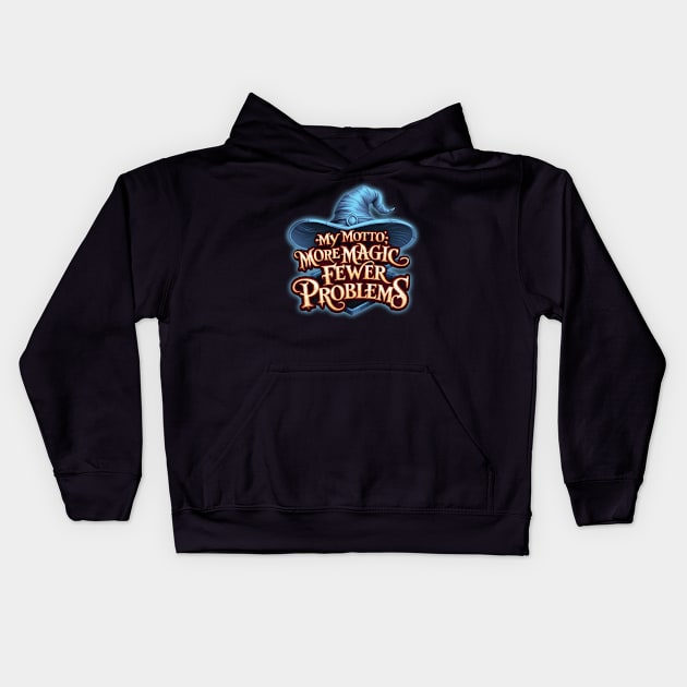 Magic gamers Kids Hoodie by Arturo Vivó